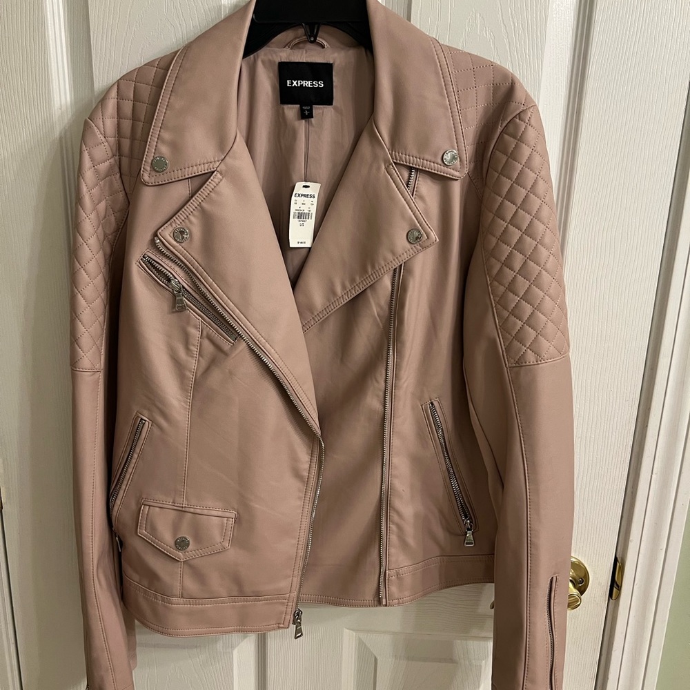 Express leather jacket